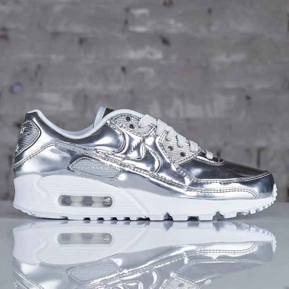 Nike Women's Air Max 90 QS "Metallica Chrome"